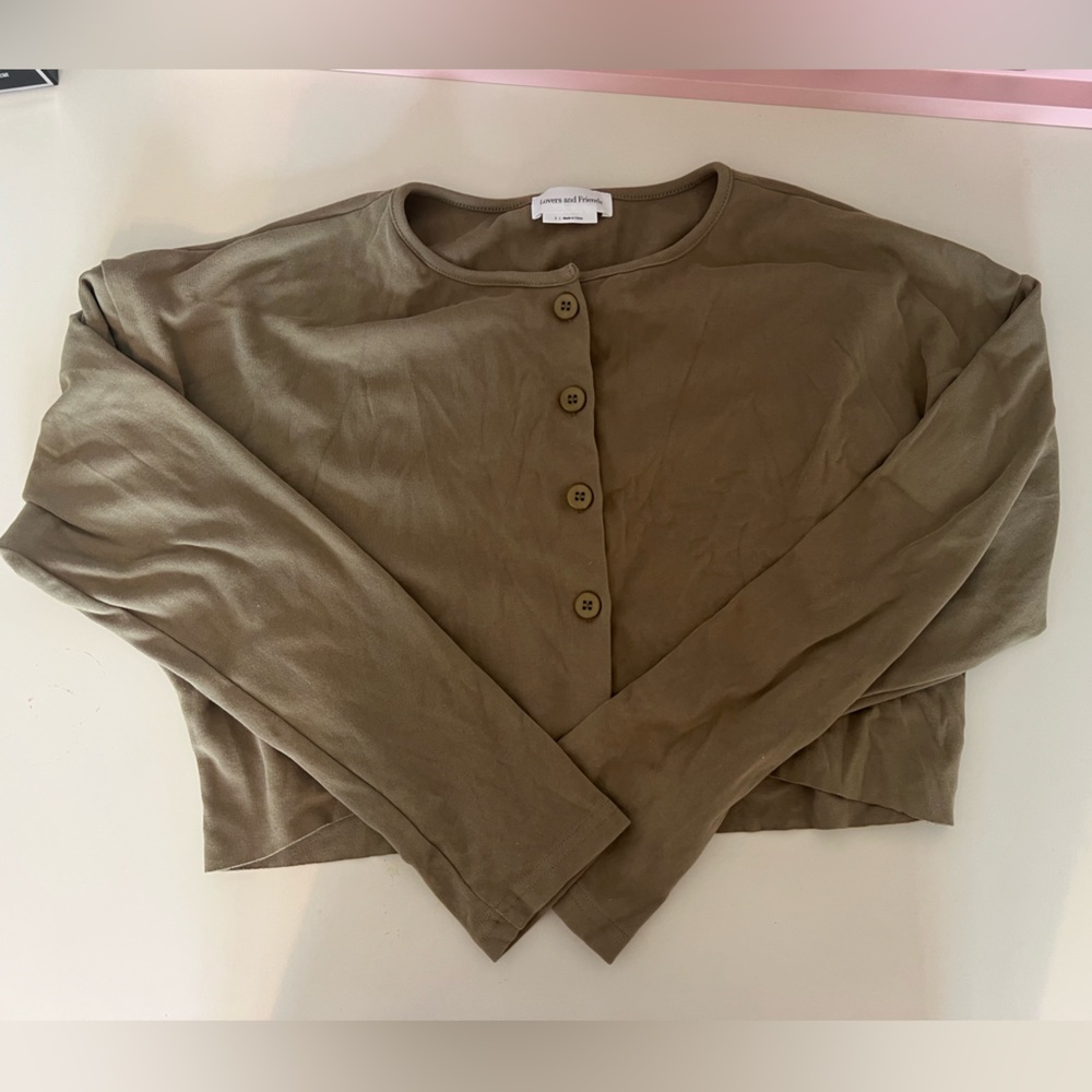 Lovers and friends cropped cardigan